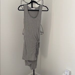 Stella Luce asymmetrical body con side knot dress